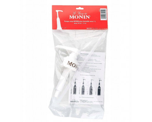 Monin Pompka do syropów 10 ml GLASS (1L)