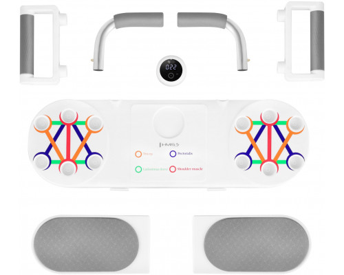 HMS DBP03 WIELFUNKCYJNA DESKA DO ĆWICZEŃ MIĘŚNI BRZUCHA I POMPEK Z LICZNIKIEM