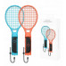 2x Rjacketa Tenisowa Rjackety For Badmintona Tenis - Joy-con Nintenfor Switch 2 / Ns2 / Jys-ns2266 / Pomarańcwith owy / Blue