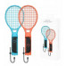 2x Rjacketa Tenisowa Rjackety For Badmintona Tenis - Joy-con Nintenfor Switch 2 / Ns2 / Jys-ns2266 / Pomarańcwith owy / Blue