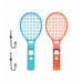 2x Rjacketa Tenisowa Rjackety For Badmintona Tenis - Joy-con Nintenfor Switch 2 / Ns2 / Jys-ns2266 / Pomarańcwith owy / Blue