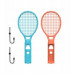 2x Rjacketa Tenisowa Rjackety For Badmintona Tenis - Joy-con Nintenfor Switch 2 / Ns2 / Jys-ns2266 / Pomarańcwith owy / Blue
