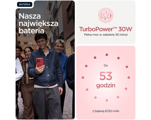 Motorola Moto G86 Power 5G 8GB 512GB różowy - smartfon G86 Power PB8X0055SE (840493616223)