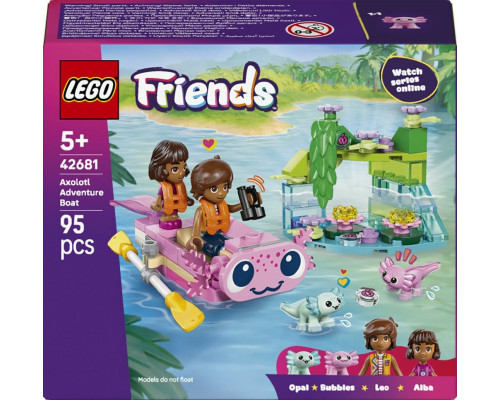 LEGO Friends Przygoda na aksolotlowej łodzi (42681)