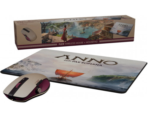 Lexip X UBISOFT ANNO 117 Bundle Flex Pro-Air Mouse + Mousepad