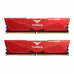 TeamGroup Team Group Vulcan 32 GB, 2 x 16 GB, DDR5, 6000 MHz, 288-pin DIMM, Red (FLRD532G6000HC30DC01)