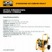 JCB  Wysokociś Spalinowa Do Auta 213 bar 10,7 l/min Zestaw  Wąż Garaż Profesjonalna