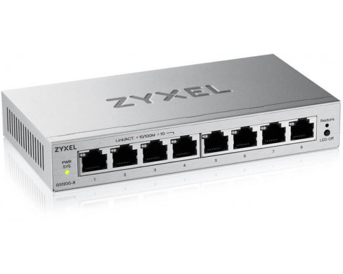 Switch ZyXEL GS1200-8v3 (GS1200-8V3-EU0101F)
