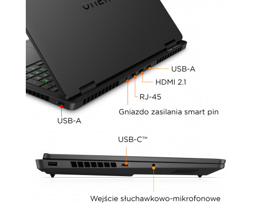 Laptop HP OMEN 16-am0229nw / 16" / Intel Core Ultra 7 255H / 24GB / 1TB / Windows 11 Home (C39N5EA)
