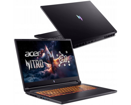 Laptop Acer Nitro V 17 ANV17-41 / 17.3" WQHD / Ryzen 7 260 / 32GB DDR5 / 1TB PCIe SSD / Windows 11 Pro (NH.QYUEP.00T)