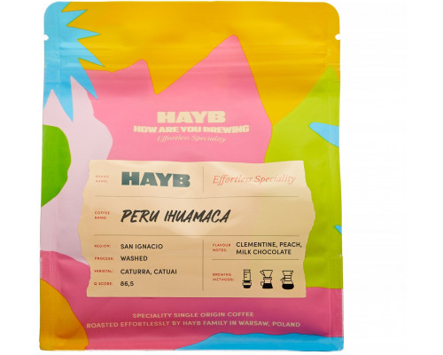 HAYB - kawa ziarnista Peru Ihuamaca Washed Filter 250 g