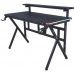 Gaming galds gamingowe z półką Cobra CRF4010RGB Black. LED RGB, 120 cm