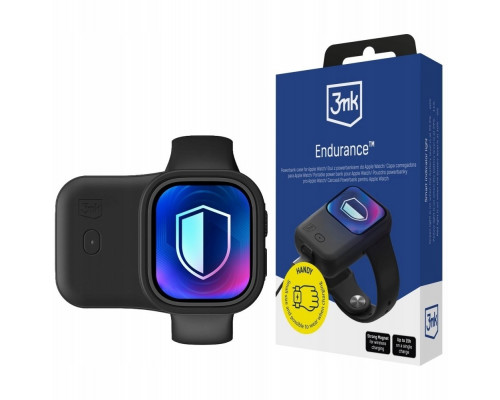 3mk Endurance Case for Apple watch 40 mm/41 mm 2,5W 1200mAh USB-C Black