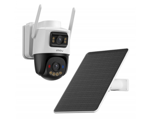 Zestaw IMOU AOV Dual 5MP+5MP 2.4GHz / 5GHz WiFi+4G + panel solarny 8W