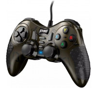Gamepad Genius GX Gaming GX-19UV, 19przycisk, USB, czarno-br�zowy