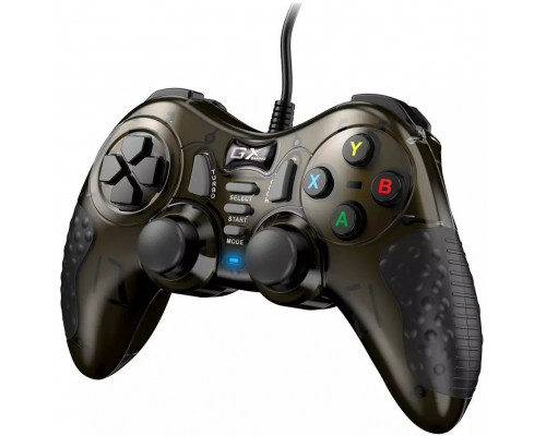 Gamepad Genius GX Gaming GX-19UV, 19przycisk, USB, czarno-br�zowy