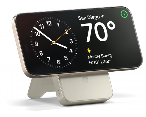 Satechi OntheGo Magnetic Qi2 Stand 10000 mAh Sand