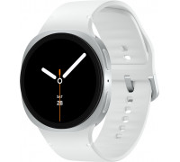 Samsung Galaxy Watch8 3,81 cm (1.5") AMOLED 44 mm Cyfrowy 480 x 480 px Ekran dotykowy Silver Wi-Fi GPS