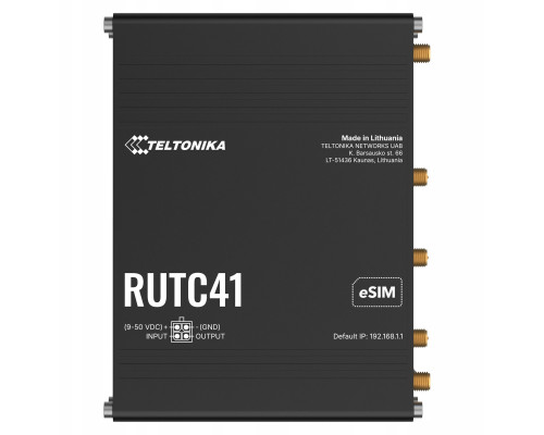 TELTONIKA NETWORKS RUTC41 4G/LTE WiFi DUAL-BAND Edge with Docker Support