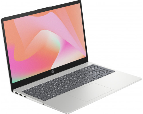 HP 15-fd1067nw Intel Core Ultra 7 155H Laptop 39,6 cm (15.6") Full HD 24 GB DDR5-SDRAM 512 GB SSD Wi-Fi 6 (802.11ax) Free DOS AI PC Silver