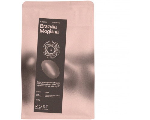 ROST kawa ziarnista Brazylia Mogiana Naturalny Espresso 250 g