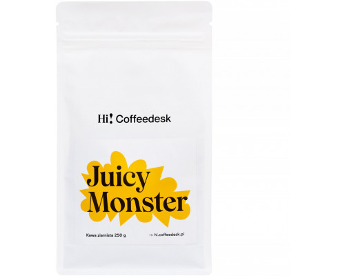Hi! Coffeedesk - kawa ziarnista Juicy Monster Filter 250 g