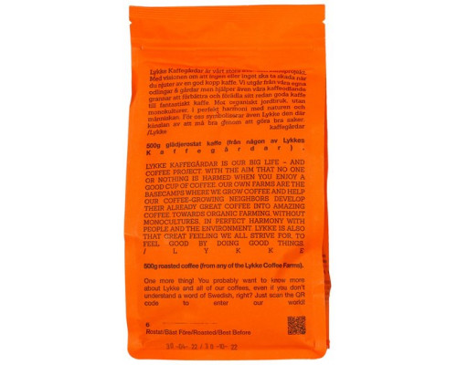 Lykke - kawa ziarnista Darkness Blend Omniroast 500 g