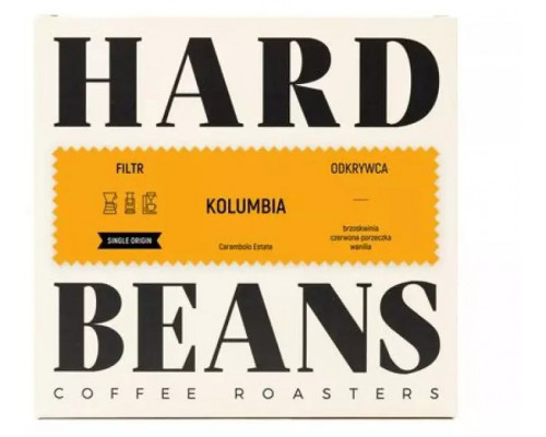 Hard Beans - kawa ziarnista Kolumbia Carambolo Estate Washed Filter 250 g
