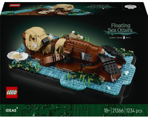 LEGO Ideas Pływające wydry (21366)