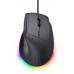 Trust TRUST Myš GXT 145 Rexxa Przewodowa USB RGB czarny