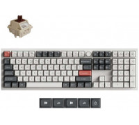 Keychron KEYBOARD WRL Q6 ULTRA/WHITE Q6U-P3 KEYCHRON Q6U-P3 (4894979048646)