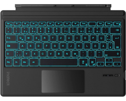 Inateck KB02027 QWERTZ Bluetooth Czarny