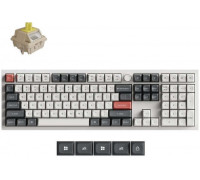 Keychron Belaidė klaviatūra Q6 ULTRA/Baltas Q6U-P4 KEYCHRON