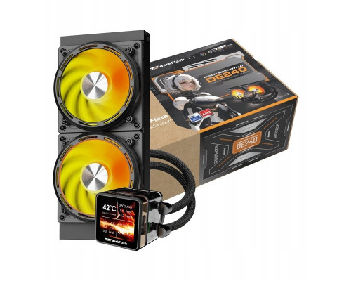 Darkflash do procesora DE240 (czarne)