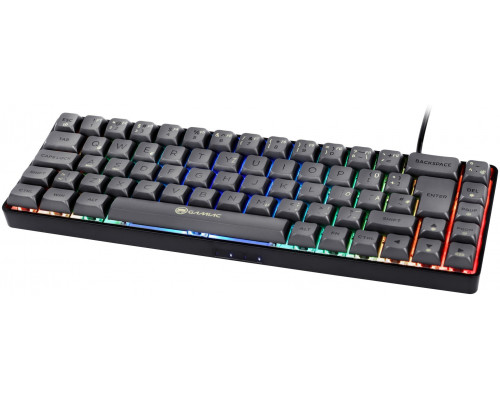 Gamiac GAMIAC TKL69G SF Gaming Keyboard, Kailh Blue - Black/grey