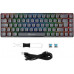 Gamiac GAMIAC TKL69G SF Gaming Keyboard, Kailh Blue - Black/grey