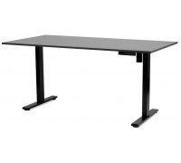 Gaming galds Gaming galds regulowane Cadet 80x160 cm, antracyt, czarna rama