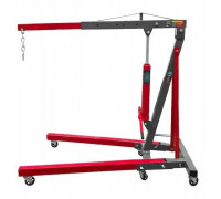 Forcekraft Żuraw workshop 2t hydraulic składany lift (max. dł.wysięgnika: 1010mm, podnoszenia 2060mm) (2 paczki)