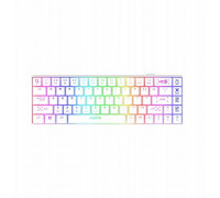 AQIRYS AQIRYS mechaniczna 65%/68 klawiszy Dual Mode: Wirelles&BT+Wired MIRA 2.0 white