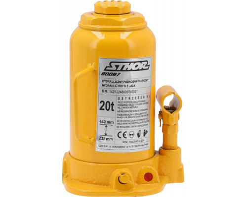 Toya STHOR DŹWIGNIK TŁOKOWY HYDRAULICZNY 20T