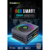 GameMax Gamemax Power Supply, 80 PLUS, Platinum | RGB PRO 1300P | 1300 W