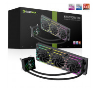 GameMax Gamemax CPU Liquid Cooler | HAILSTORM 360 LCD BK | Black | Intel, AMD
