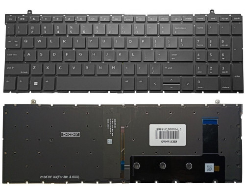 HP Klaviatūra Elitebook 860 G9, 865 G9, 860 G10, 865 G10 z podświetleniem US