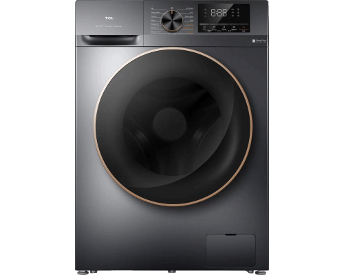 TCL TCL Washing machine with dryer | CP1012SA0 | Energy efficiency class A/E | Front loading | Washing capacity 10 kg | 1200 RPM | Depth 63 cm | Width 60 cm | Display | LED | Drying system | Drying capacity 6 kg | Steam function