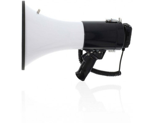 Nedis Megafon Nedis 1500m Nagrywanie 120dB Black/White