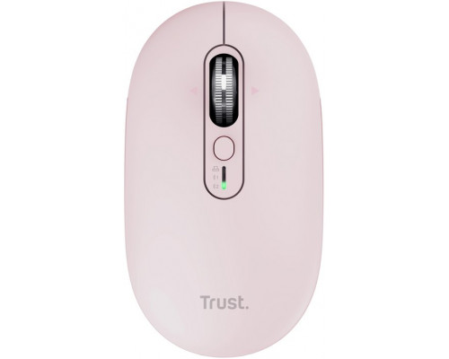 Trust TRUST Myś Seron Hyperscroll Slim Bezprzewodowa różowa