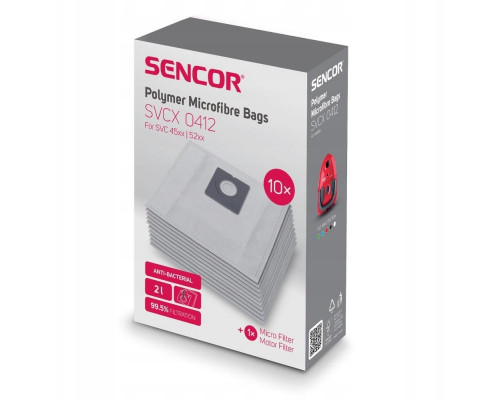 HP SVCX 0412 Bags do SENCOR SVC 45xx/52xx
