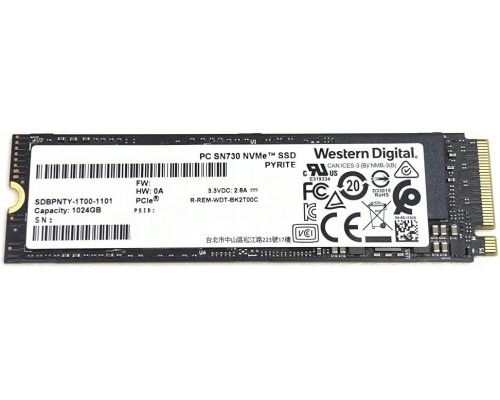 SSD Lenovo 1TB M.2 PCIe NVMe Solid State