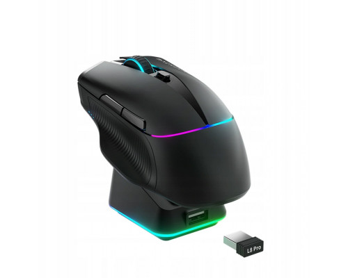 gamingowa Machenike L8 Pro bezprzewodowa ze stacją ładującą - czarna