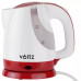 Sencor Oliver Voltz 55551230FR czajnik elektryczny 1300W 0.9L bezprzewodowy w kolorze białym/czerwonym 55551230FR (3800235300855)